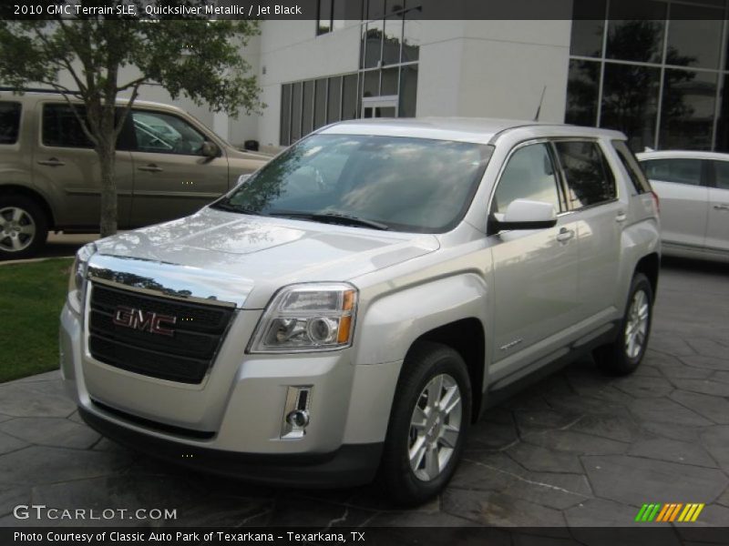 Quicksilver Metallic / Jet Black 2010 GMC Terrain SLE