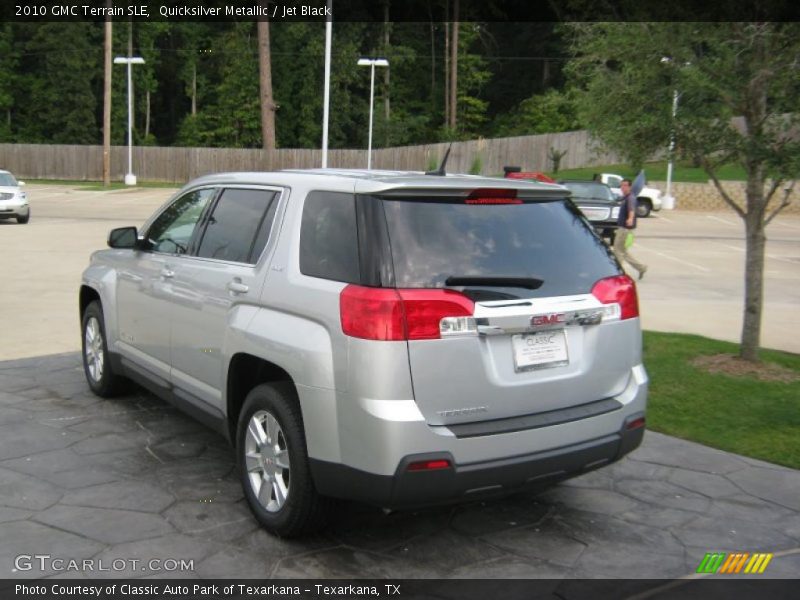 Quicksilver Metallic / Jet Black 2010 GMC Terrain SLE