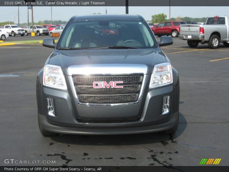 Cyber Gray Metallic / Light Titanium 2010 GMC Terrain SLE