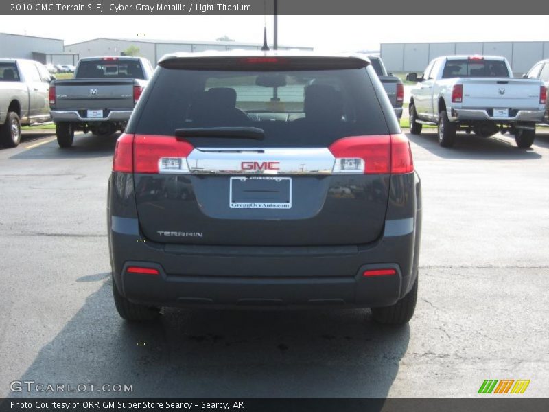 Cyber Gray Metallic / Light Titanium 2010 GMC Terrain SLE
