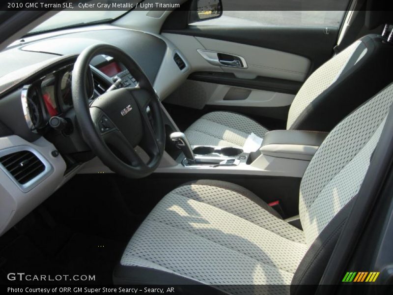 Cyber Gray Metallic / Light Titanium 2010 GMC Terrain SLE