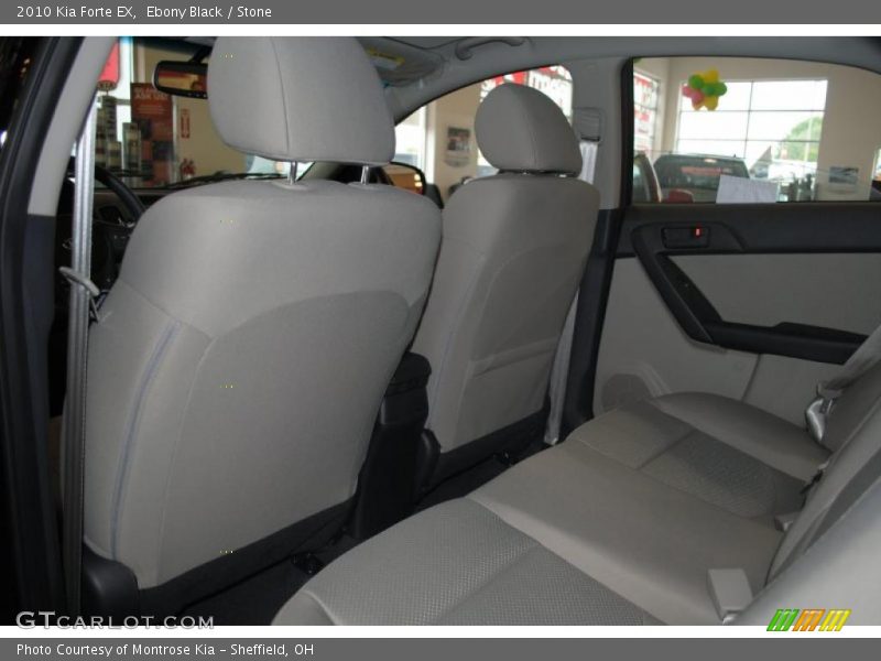 Ebony Black / Stone 2010 Kia Forte EX