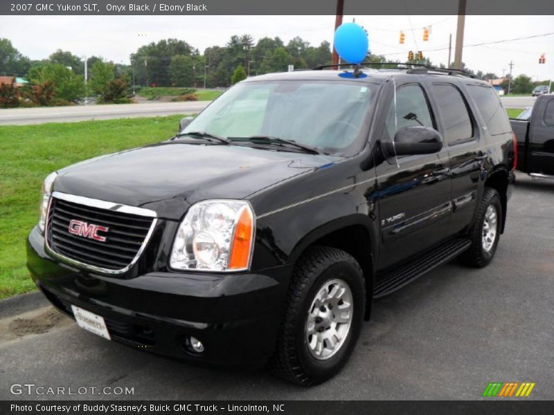 Onyx Black / Ebony Black 2007 GMC Yukon SLT