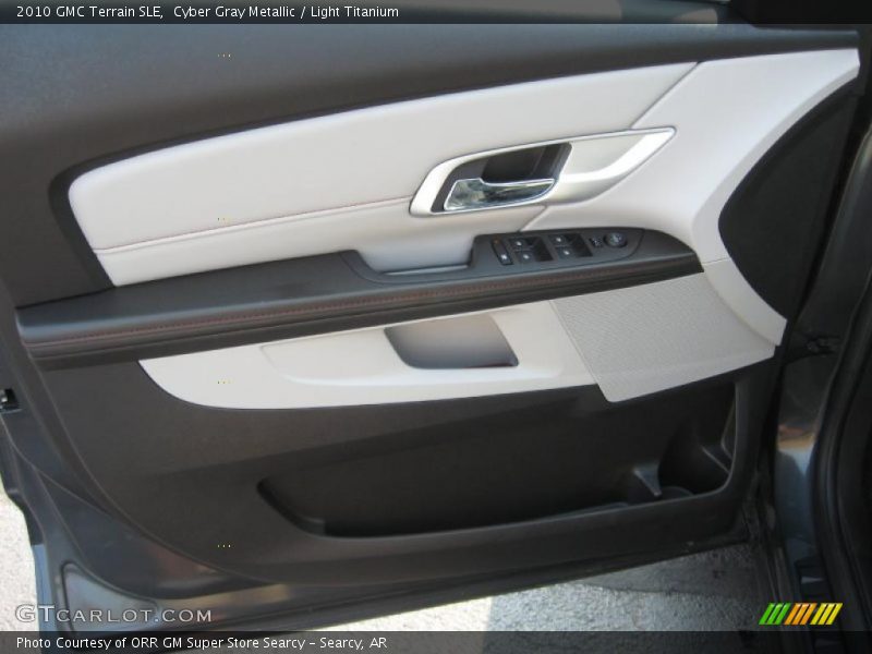 Cyber Gray Metallic / Light Titanium 2010 GMC Terrain SLE