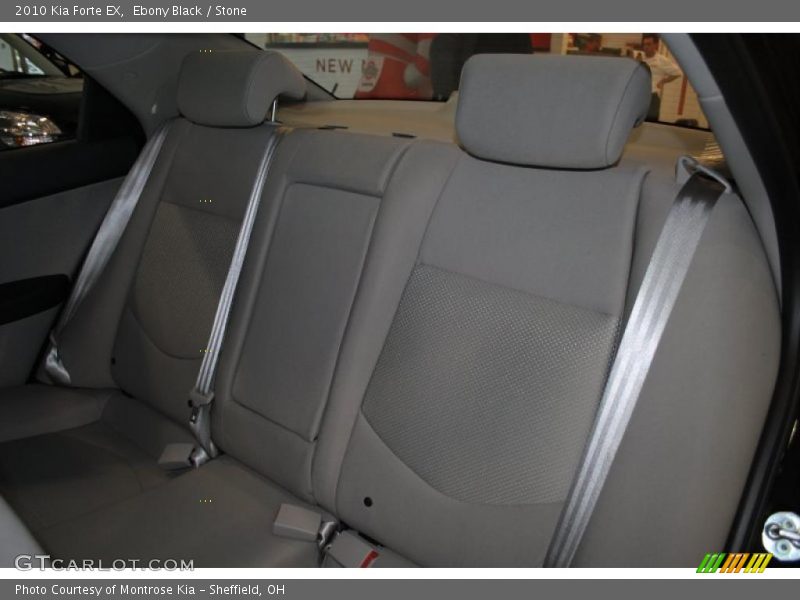 Ebony Black / Stone 2010 Kia Forte EX