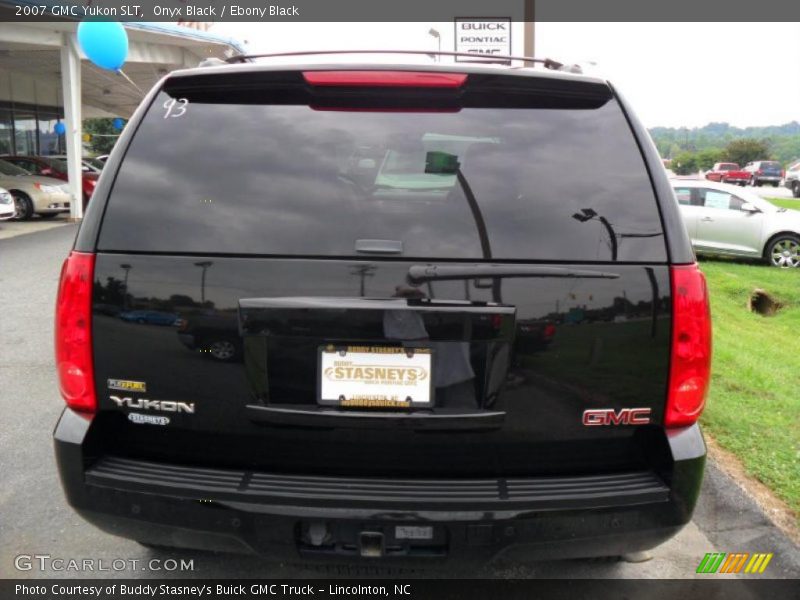 Onyx Black / Ebony Black 2007 GMC Yukon SLT