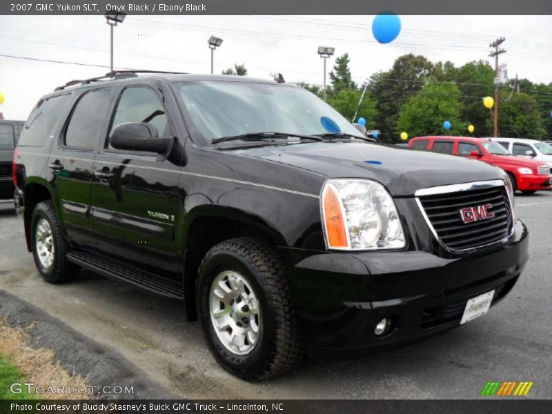 Onyx Black / Ebony Black 2007 GMC Yukon SLT