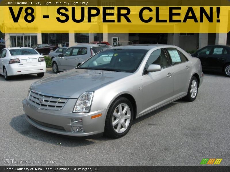 Light Platinum / Light Gray 2005 Cadillac STS V8