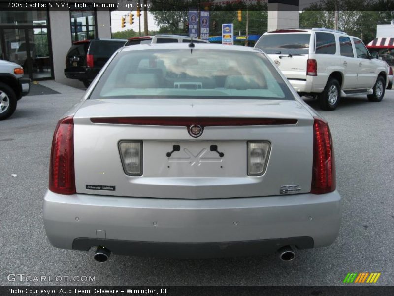 Light Platinum / Light Gray 2005 Cadillac STS V8