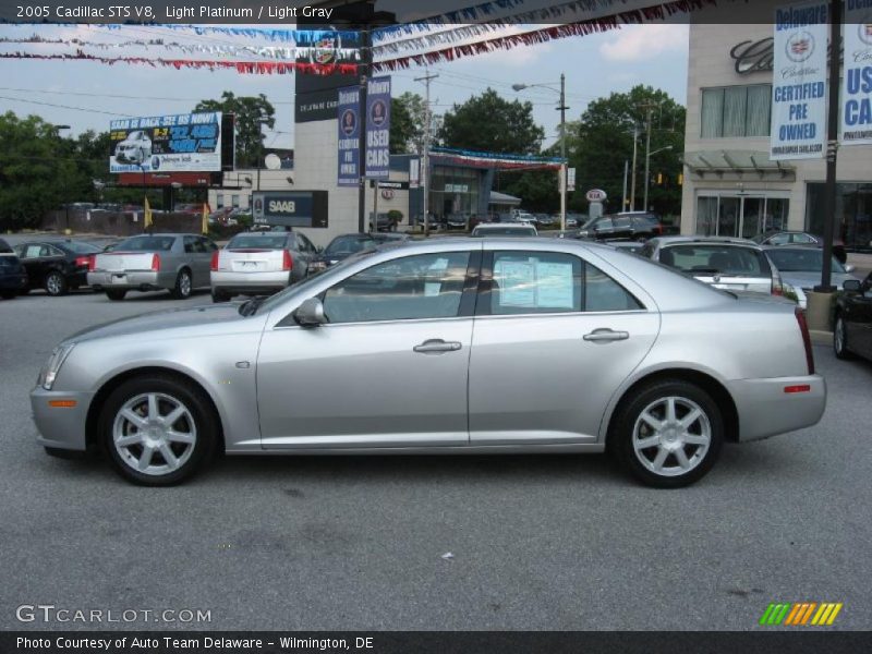 Light Platinum / Light Gray 2005 Cadillac STS V8