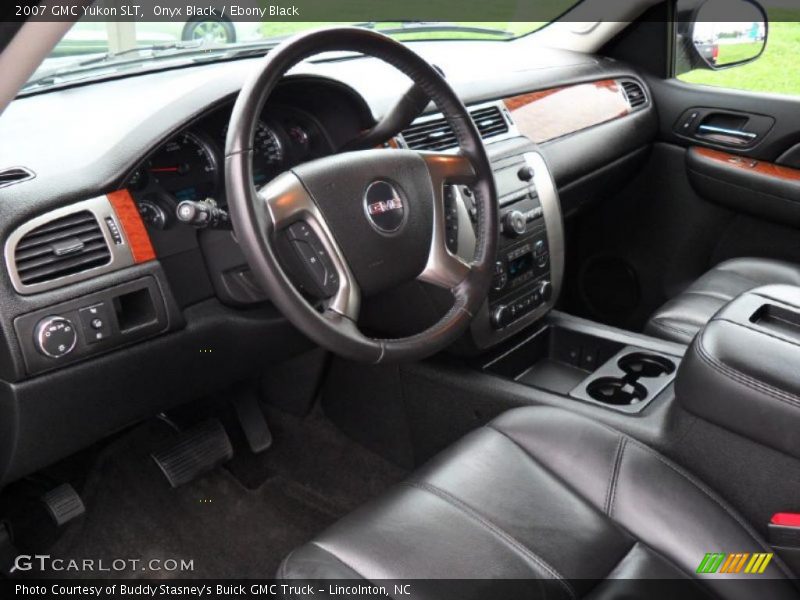 Onyx Black / Ebony Black 2007 GMC Yukon SLT
