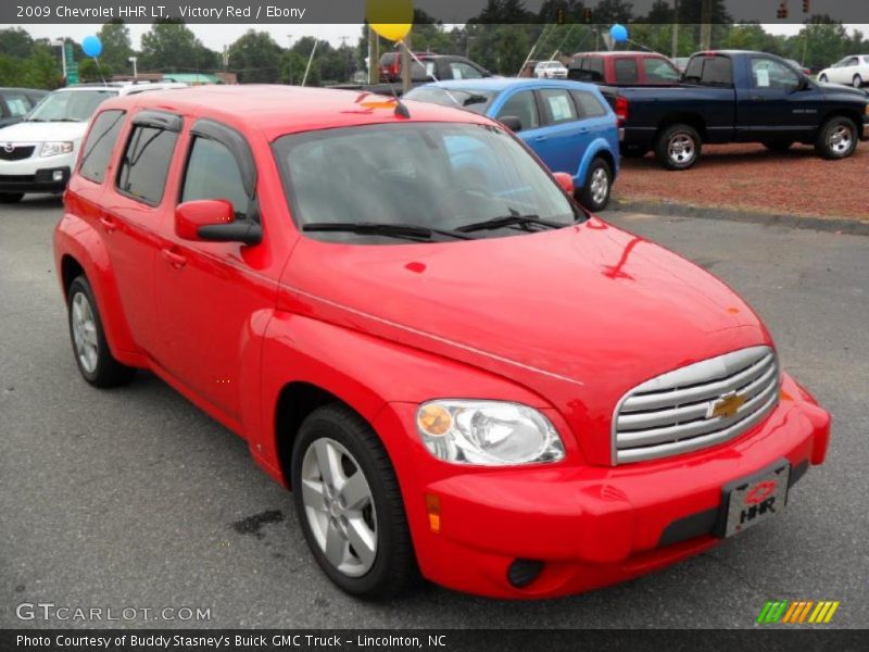Victory Red / Ebony 2009 Chevrolet HHR LT