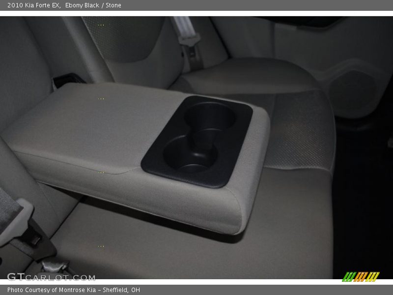 Ebony Black / Stone 2010 Kia Forte EX