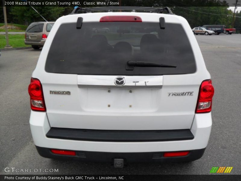Classic White / Stone 2008 Mazda Tribute s Grand Touring 4WD