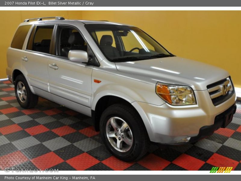 Billet Silver Metallic / Gray 2007 Honda Pilot EX-L