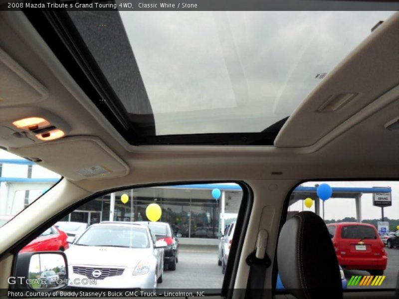 Classic White / Stone 2008 Mazda Tribute s Grand Touring 4WD