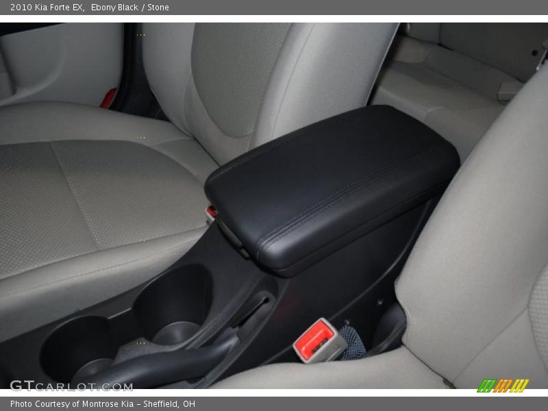 Ebony Black / Stone 2010 Kia Forte EX