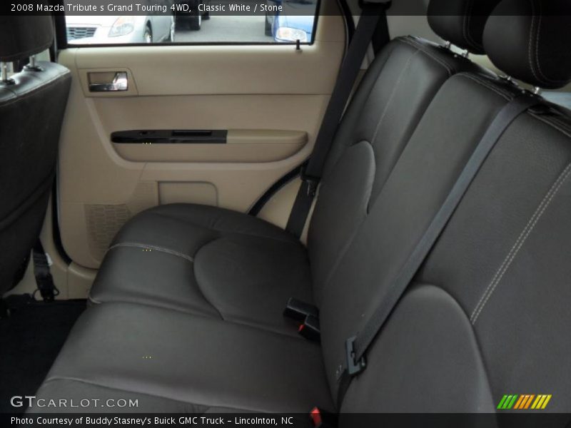 Classic White / Stone 2008 Mazda Tribute s Grand Touring 4WD
