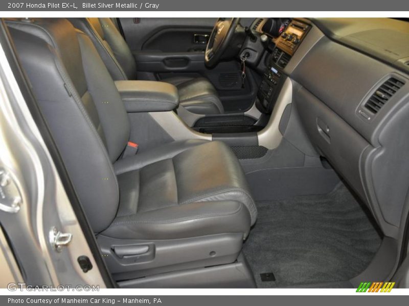 Billet Silver Metallic / Gray 2007 Honda Pilot EX-L