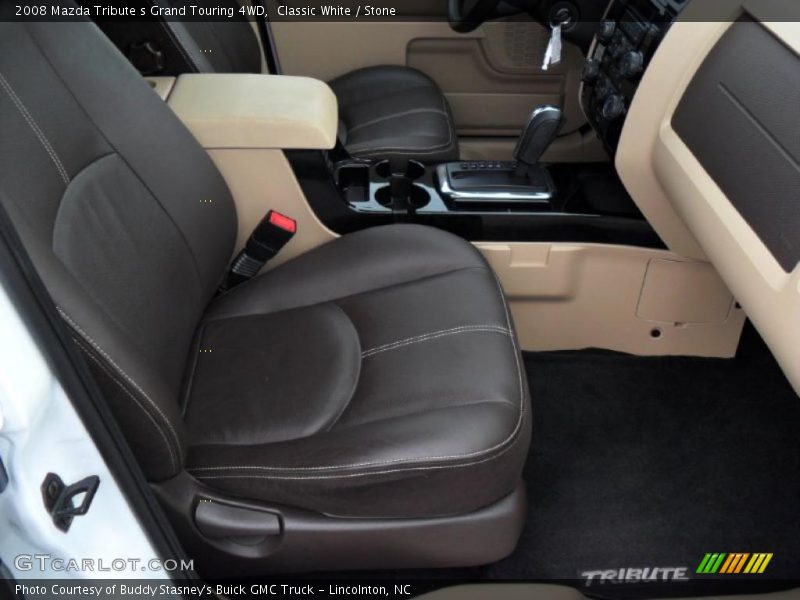Classic White / Stone 2008 Mazda Tribute s Grand Touring 4WD