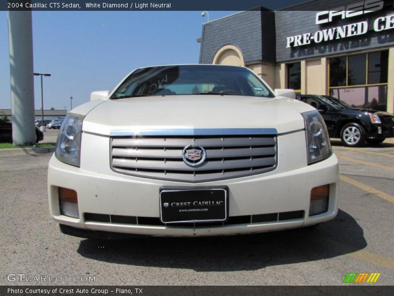 White Diamond / Light Neutral 2004 Cadillac CTS Sedan
