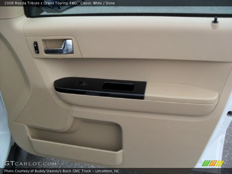 Classic White / Stone 2008 Mazda Tribute s Grand Touring 4WD