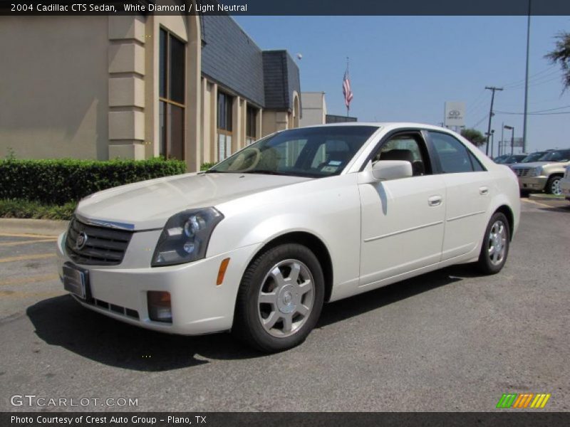 White Diamond / Light Neutral 2004 Cadillac CTS Sedan