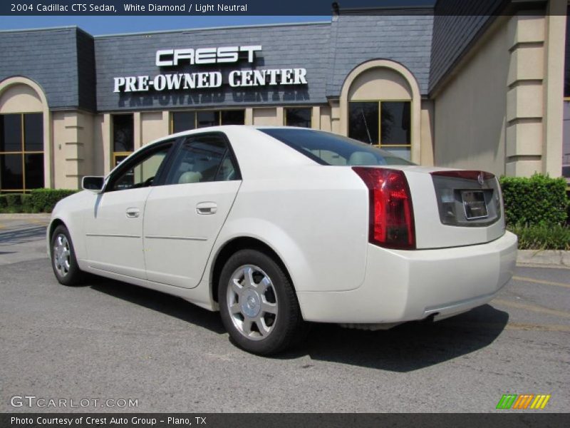 White Diamond / Light Neutral 2004 Cadillac CTS Sedan
