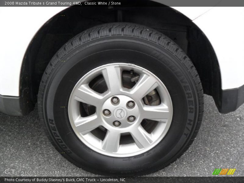 Classic White / Stone 2008 Mazda Tribute s Grand Touring 4WD