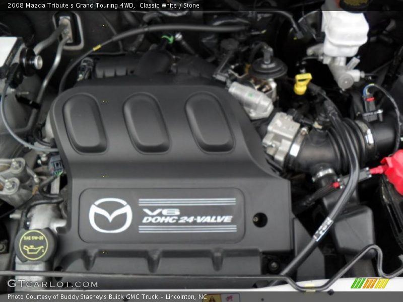 Classic White / Stone 2008 Mazda Tribute s Grand Touring 4WD