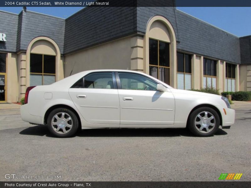 White Diamond / Light Neutral 2004 Cadillac CTS Sedan
