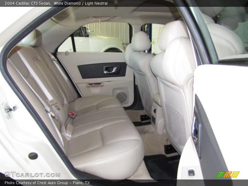 White Diamond / Light Neutral 2004 Cadillac CTS Sedan