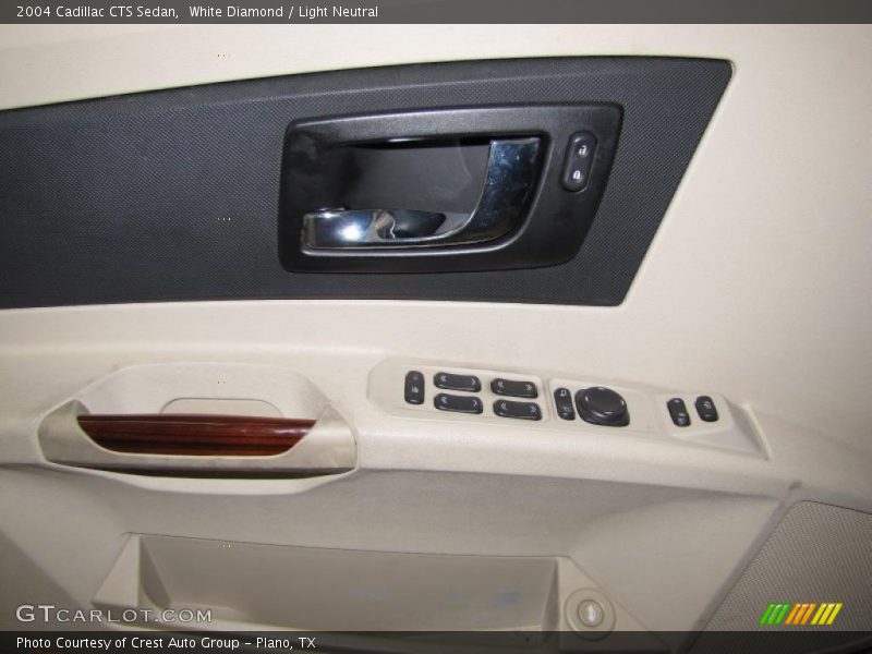 White Diamond / Light Neutral 2004 Cadillac CTS Sedan