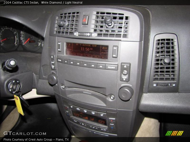 White Diamond / Light Neutral 2004 Cadillac CTS Sedan
