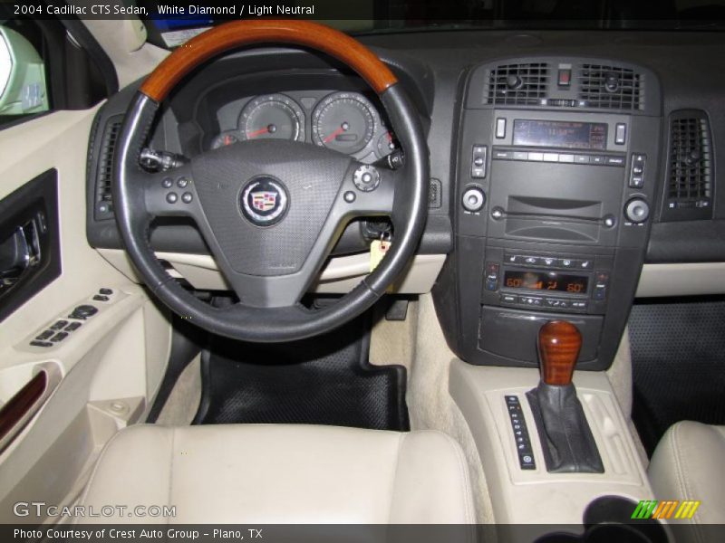 White Diamond / Light Neutral 2004 Cadillac CTS Sedan