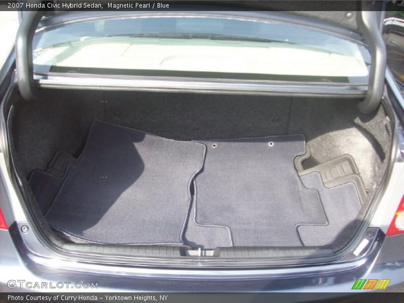 Magnetic Pearl / Blue 2007 Honda Civic Hybrid Sedan