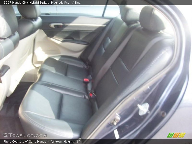 Magnetic Pearl / Blue 2007 Honda Civic Hybrid Sedan