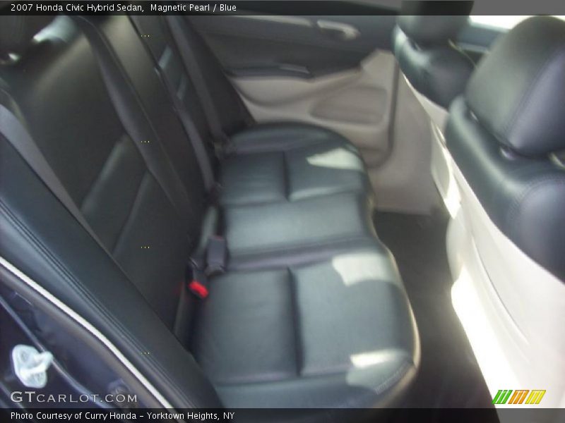 Magnetic Pearl / Blue 2007 Honda Civic Hybrid Sedan