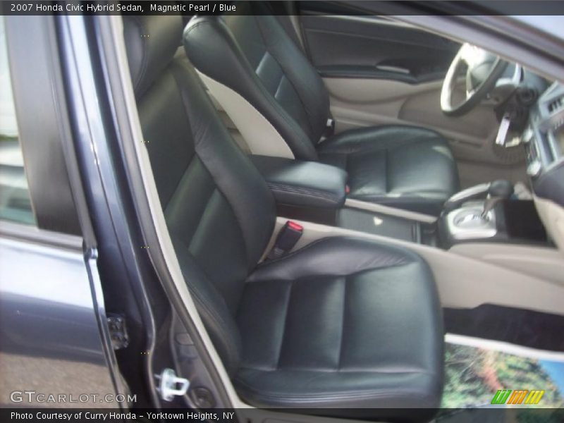 Magnetic Pearl / Blue 2007 Honda Civic Hybrid Sedan