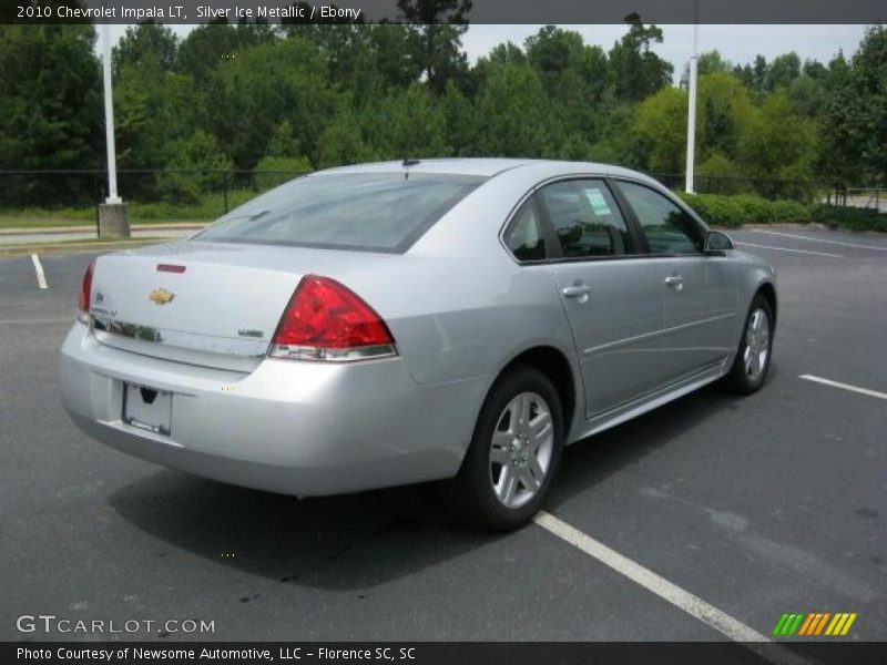 Silver Ice Metallic / Ebony 2010 Chevrolet Impala LT