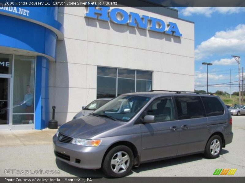 Canyon Stone Silver Metallic / Quartz 2000 Honda Odyssey EX
