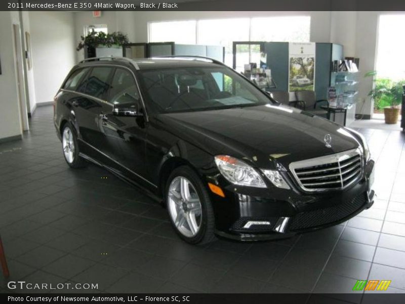 Black / Black 2011 Mercedes-Benz E 350 4Matic Wagon