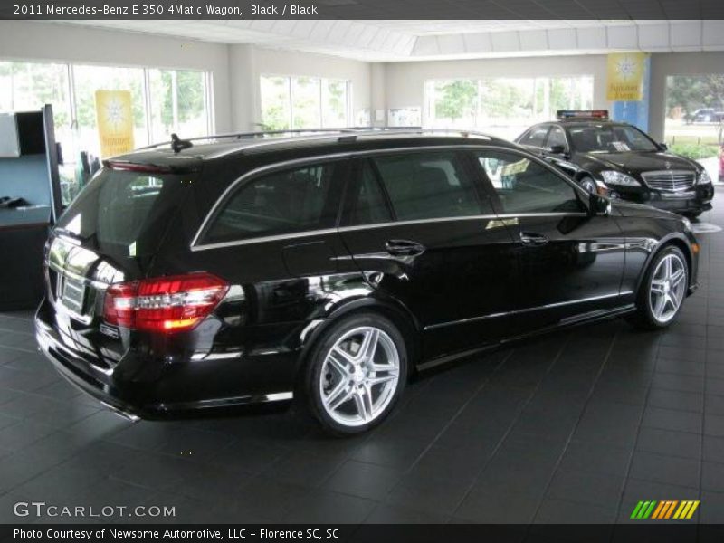 Black / Black 2011 Mercedes-Benz E 350 4Matic Wagon