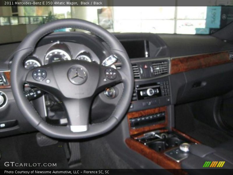 Black / Black 2011 Mercedes-Benz E 350 4Matic Wagon