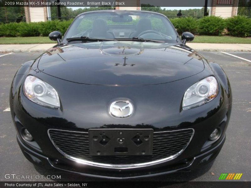 Brilliant Black / Black 2009 Mazda MX-5 Miata Touring Roadster