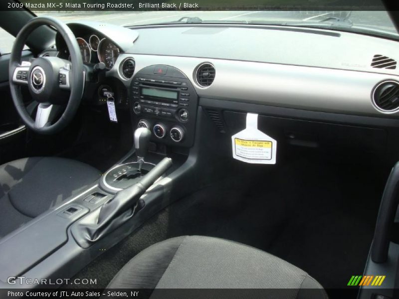 Brilliant Black / Black 2009 Mazda MX-5 Miata Touring Roadster