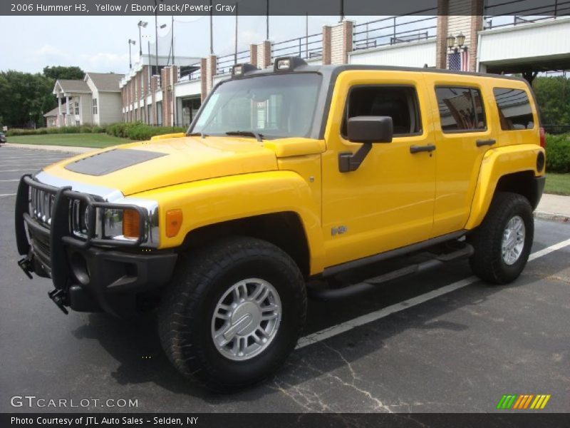 Yellow / Ebony Black/Pewter Gray 2006 Hummer H3
