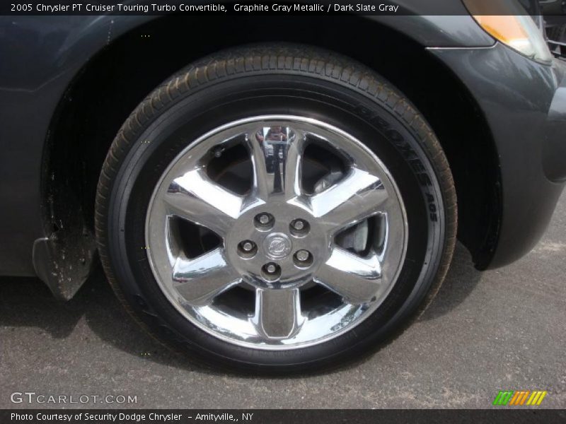 Graphite Gray Metallic / Dark Slate Gray 2005 Chrysler PT Cruiser Touring Turbo Convertible