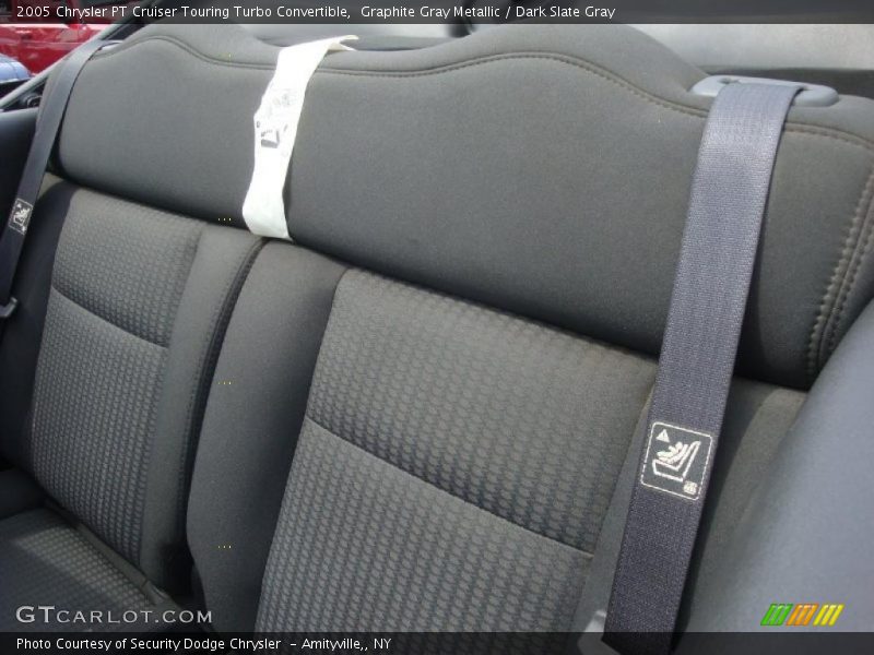 Graphite Gray Metallic / Dark Slate Gray 2005 Chrysler PT Cruiser Touring Turbo Convertible