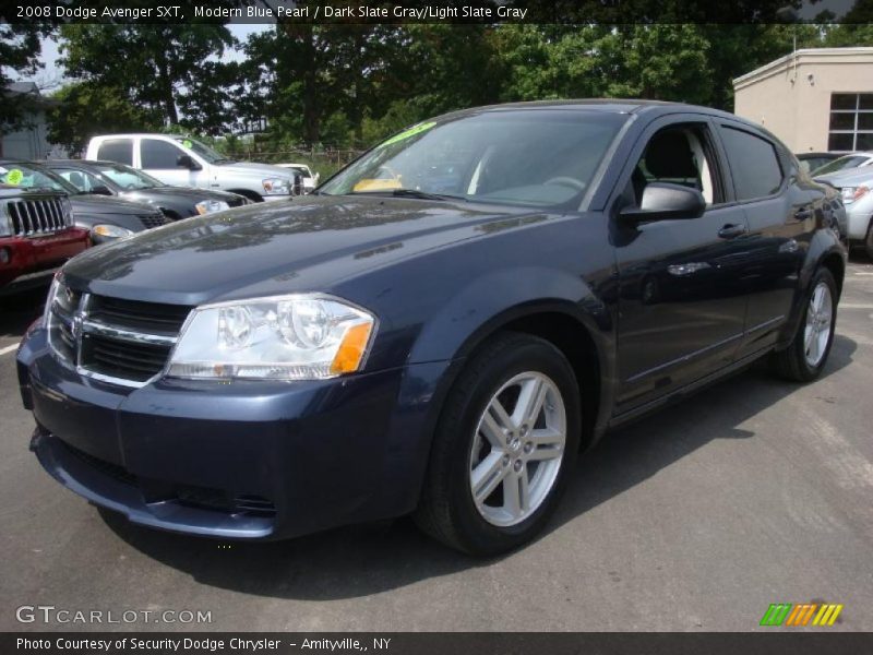Modern Blue Pearl / Dark Slate Gray/Light Slate Gray 2008 Dodge Avenger SXT